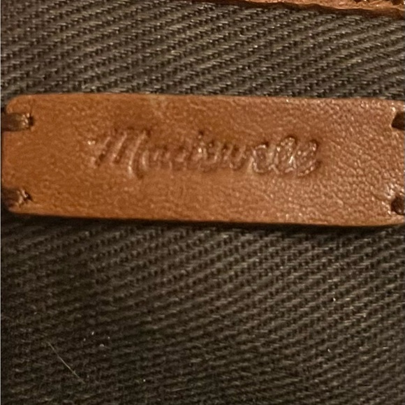 Madewell Tan Leather Bucket Bag Interior Pockets Large Maybe Lafayette Classic - Picture 17 of 17